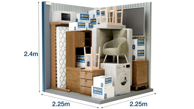 Storage Sizes | Safestore Self Storage | Safestore